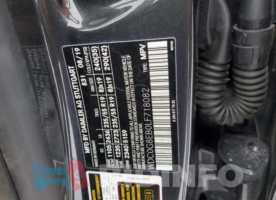WDC0G8EB0LF718082 Photo# 13