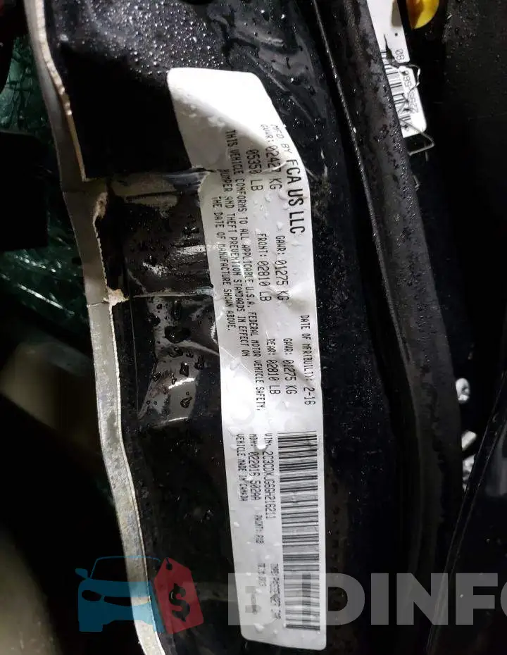 2C3CDXJG6GH216211 Photo# 12