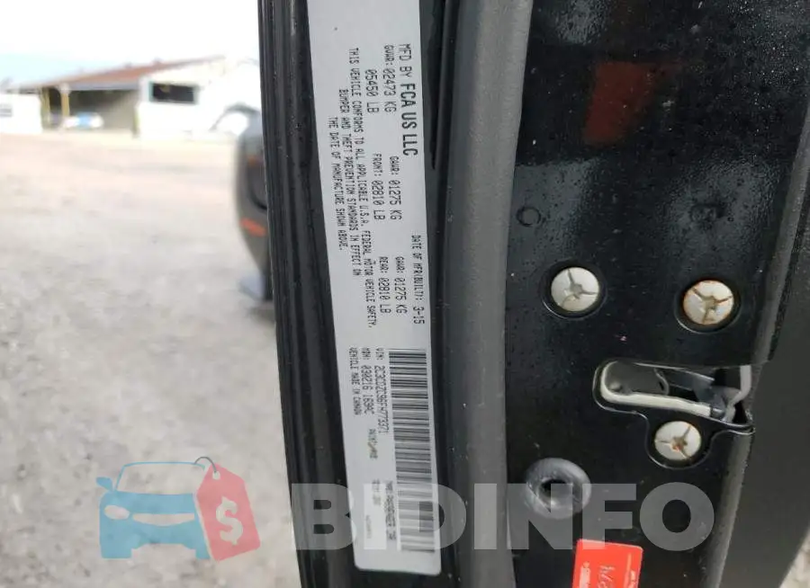 2C3CDZC96FH773371 Photo# 12