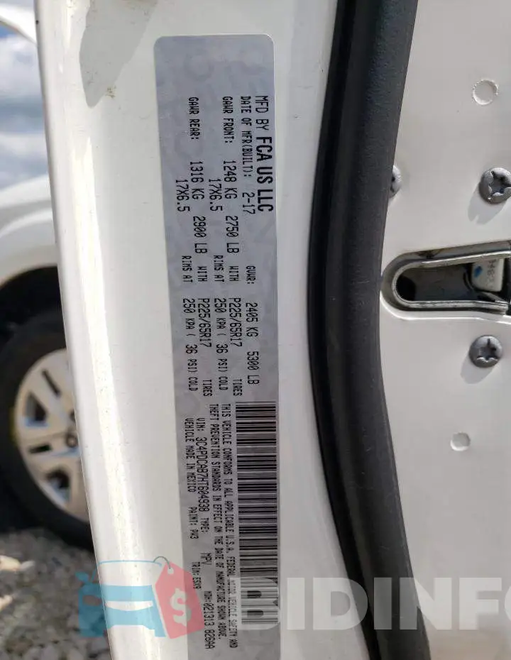 3C4PDCAB7HT604938 Photo# 13