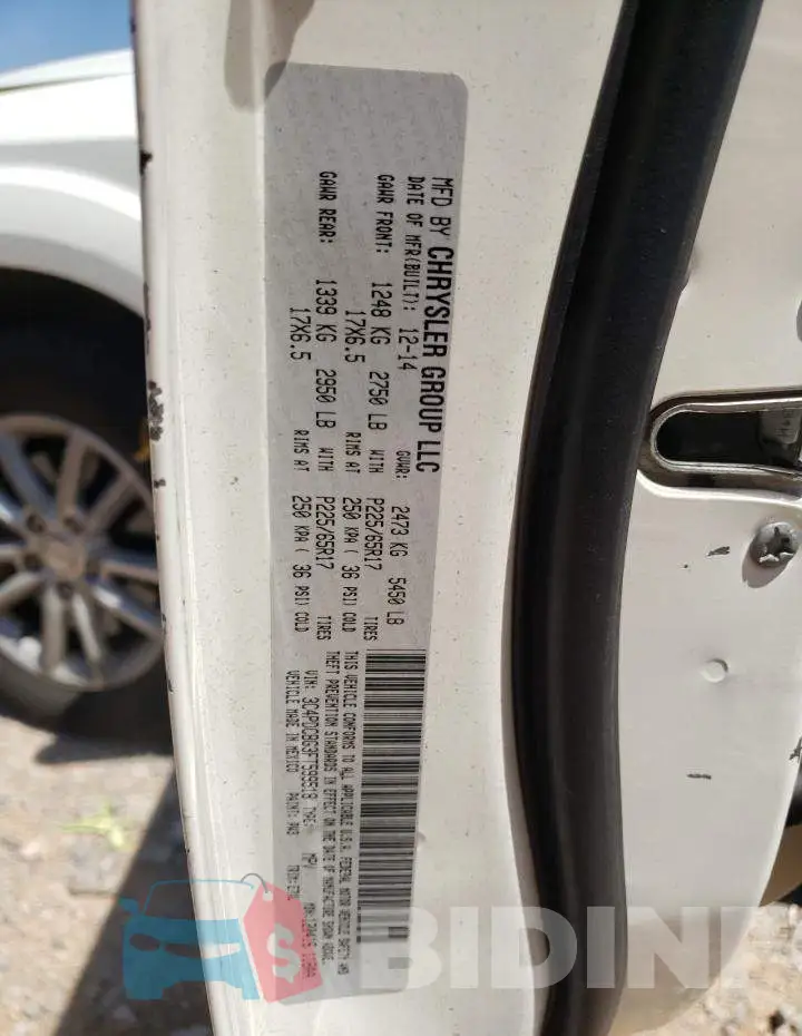 3C4PDCBG3FT599518 Photo# 10