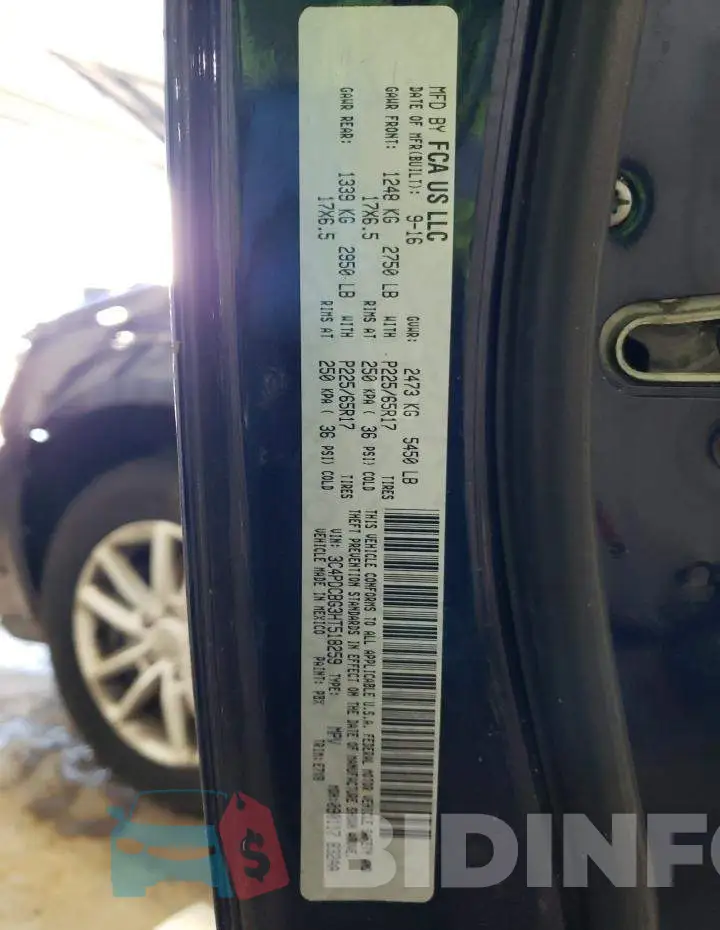 3C4PDCBG3HT518259 Photo# 13