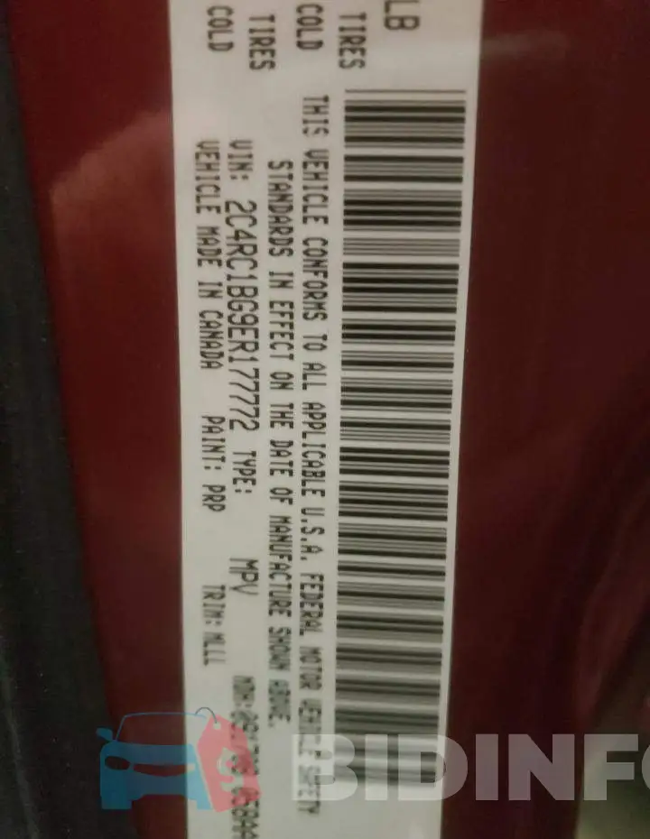 2C4RC1BG9ER177772 Photo# 14
