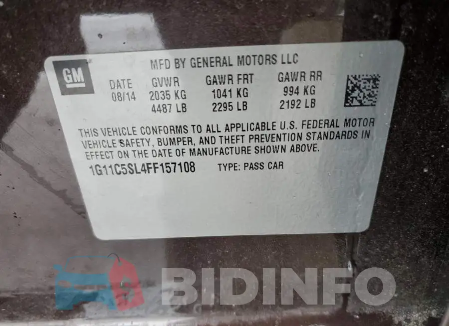 1G11C5SL4FF157108 Photo# 13
