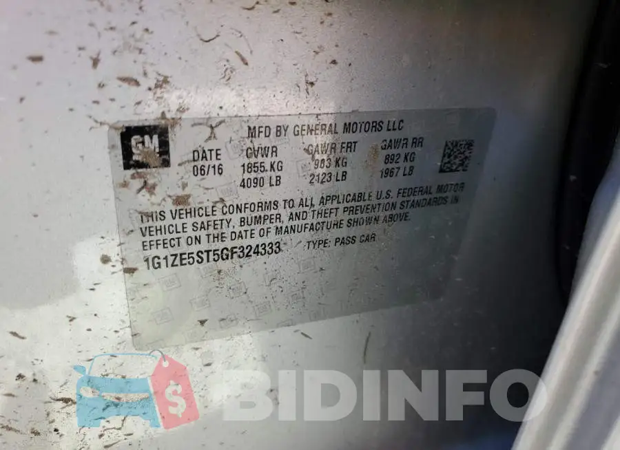 1G1ZE5ST5GF324333 Photo# 12