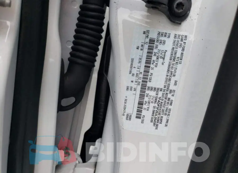 1FADP3F20JL264381 Photo# 13