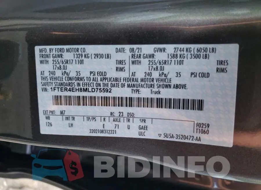 1FTER4EH8MLD75592 Photo# 12