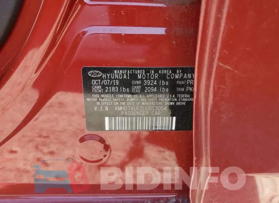 KMHD74LF2LU013054 Photo# 12