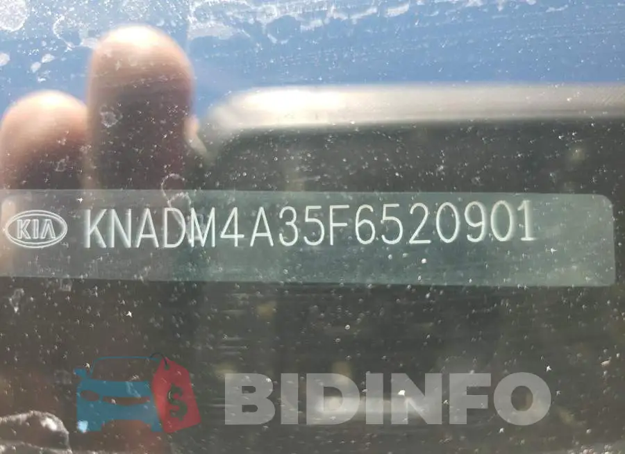 KNADM4A35F6520901 Photo# 12