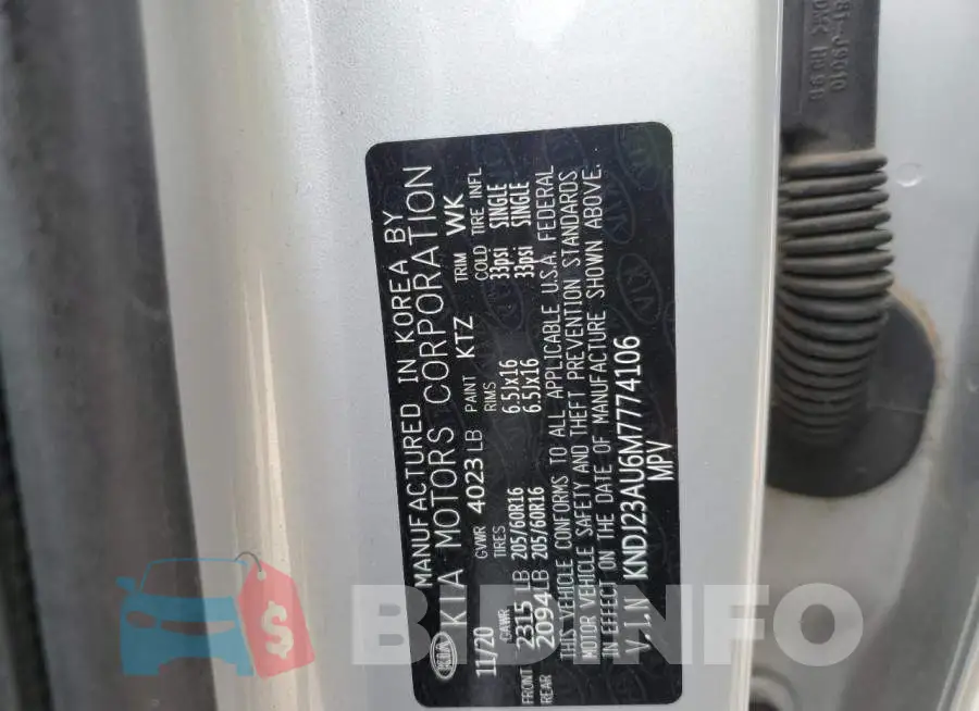 KNDJ23AU6M7774106 Photo# 12