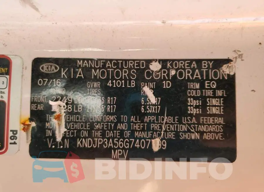 KNDJP3A56G7407799 Photo# 12