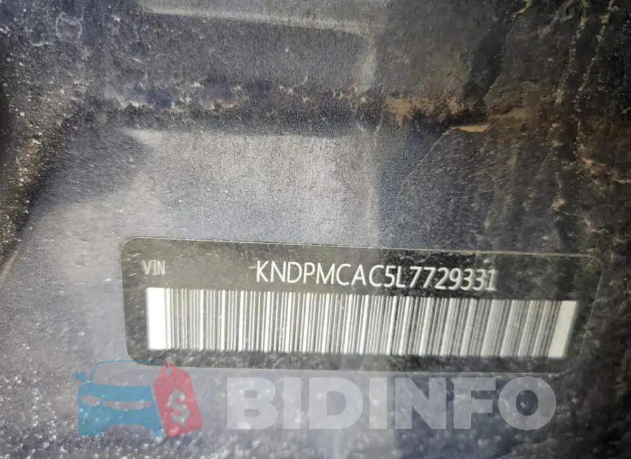 KNDPMCAC5L7729331 Photo# 12