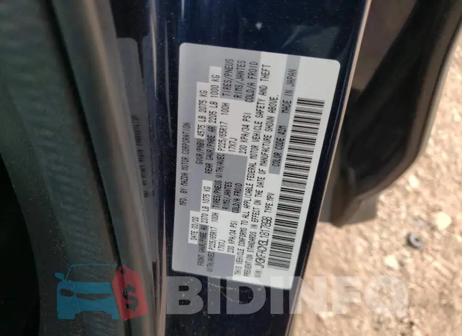 JM3KFACM3L1817898 Photo# 12