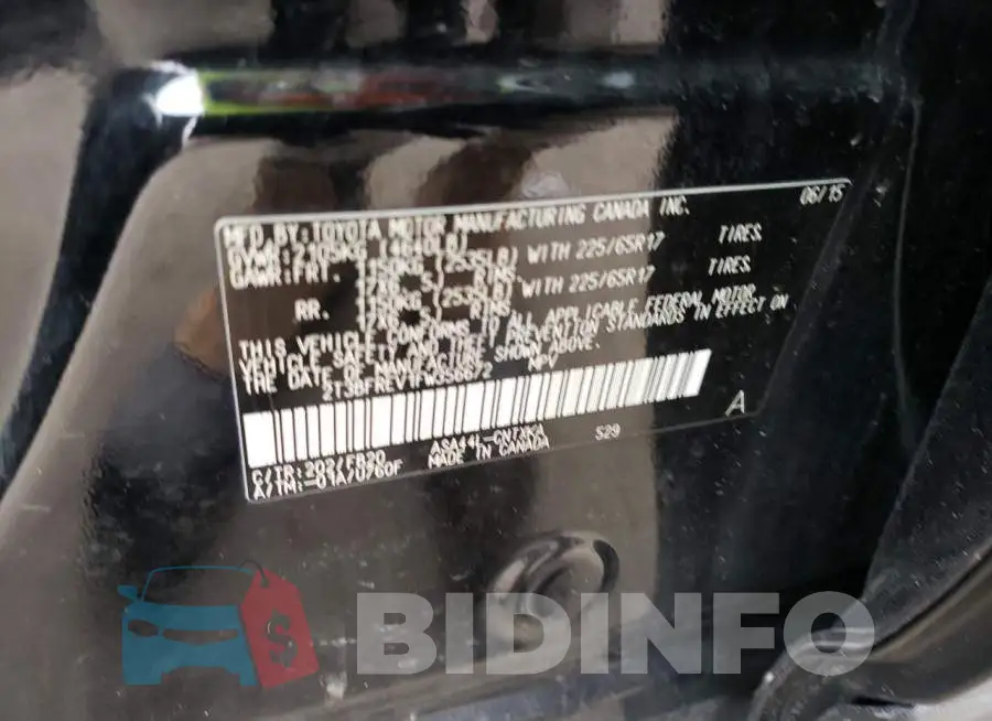 2T3BFREV1FW356672 Photo# 13