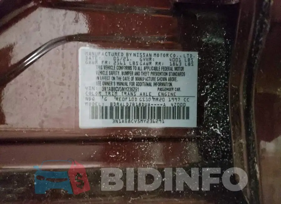 3N1AB8CV5MY236291 Photo# 13