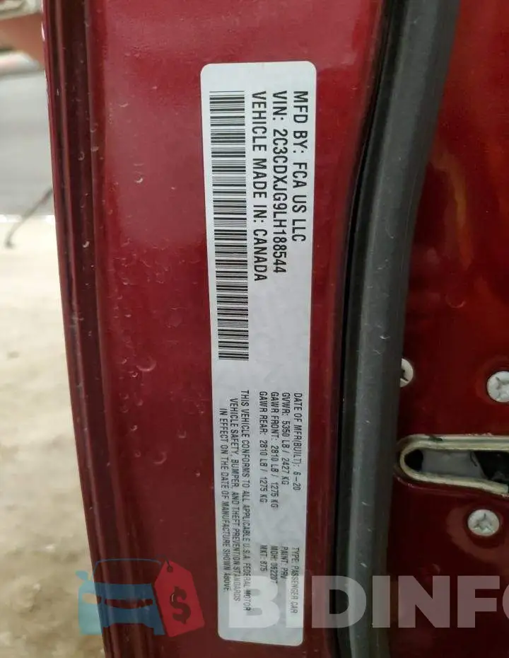2C3CDXJG9LH188544 Photo# 13