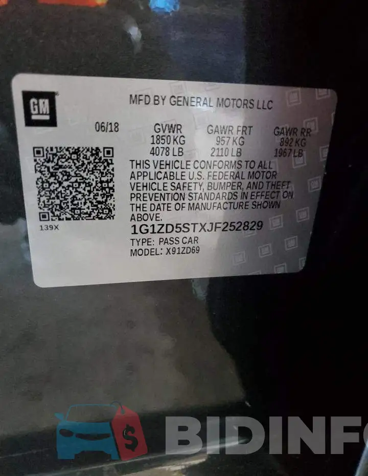 1G1ZD5STXJF252829 Photo# 12