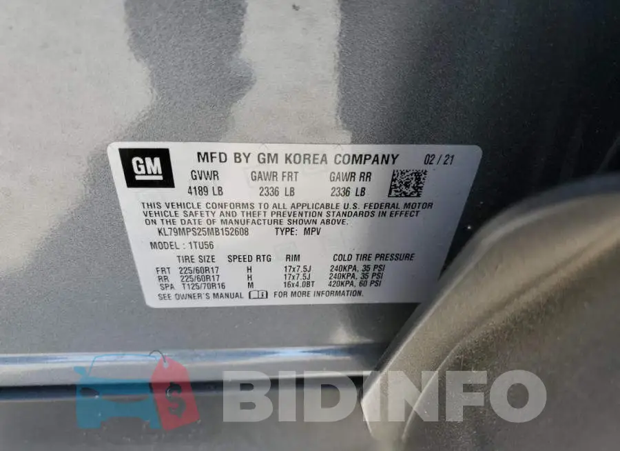 KL79MPS25MB152608 Photo# 12