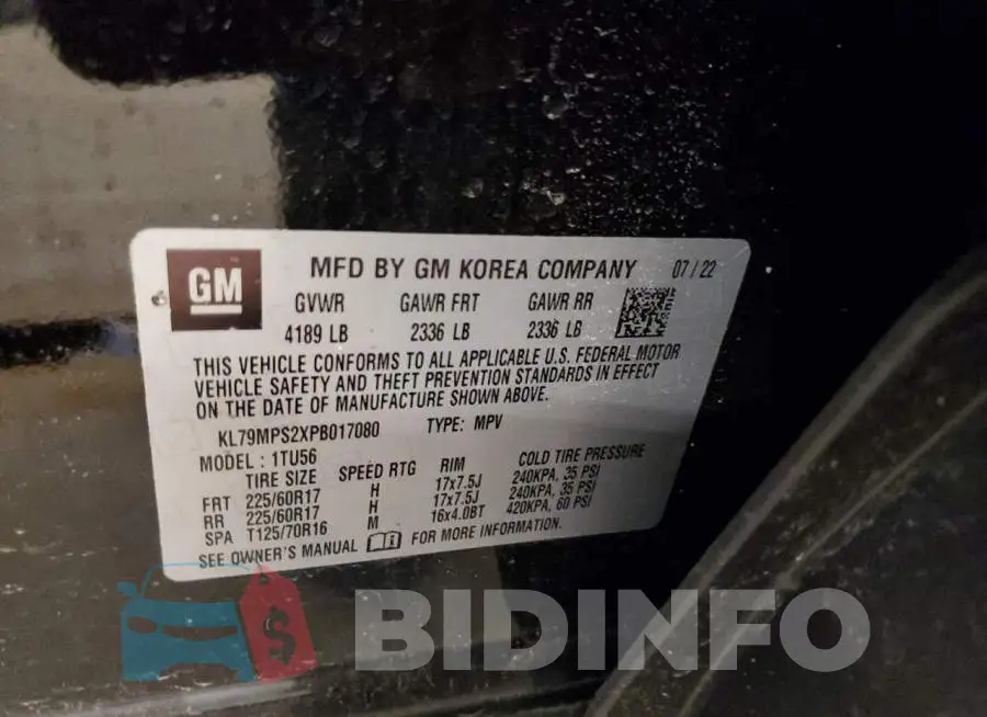 KL79MPS2XPB017080 Photo# 12