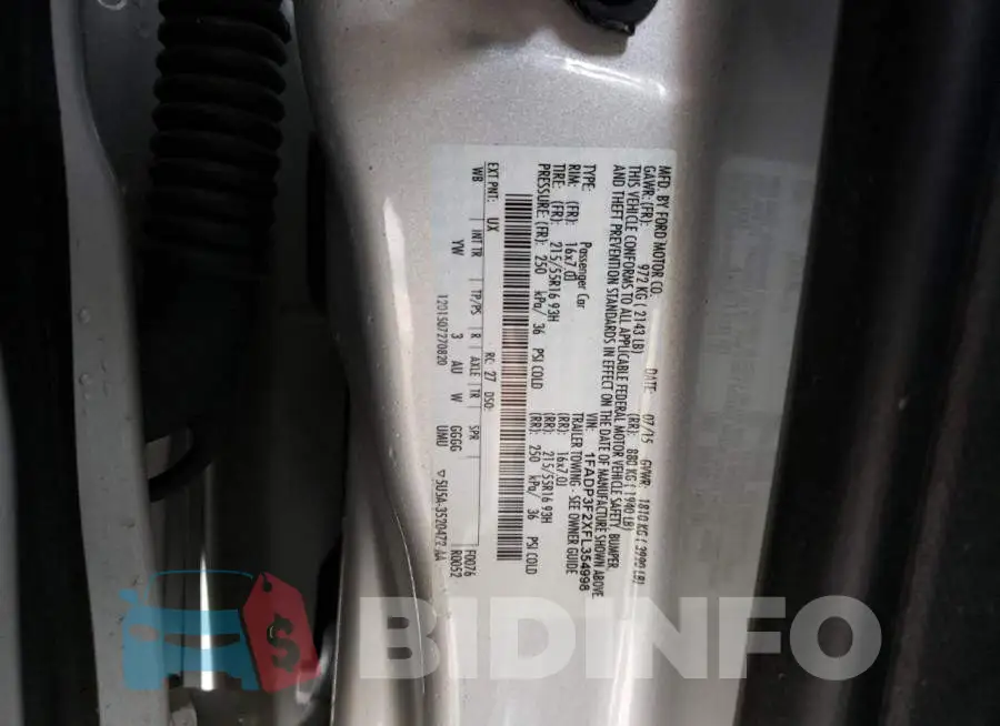 1FADP3F2XFL354998 Photo# 12