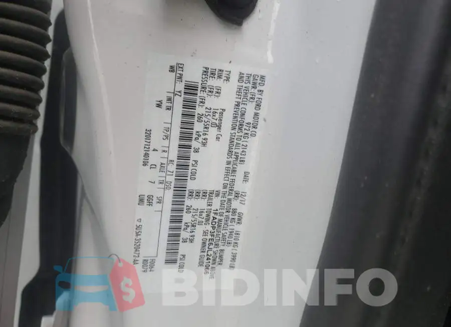 1FADP3FE6JL241066 Photo# 13