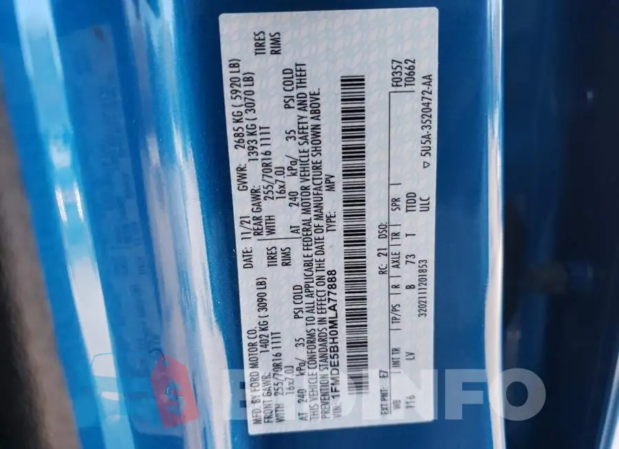 1FMDE5BH0MLA77888 Photo# 12
