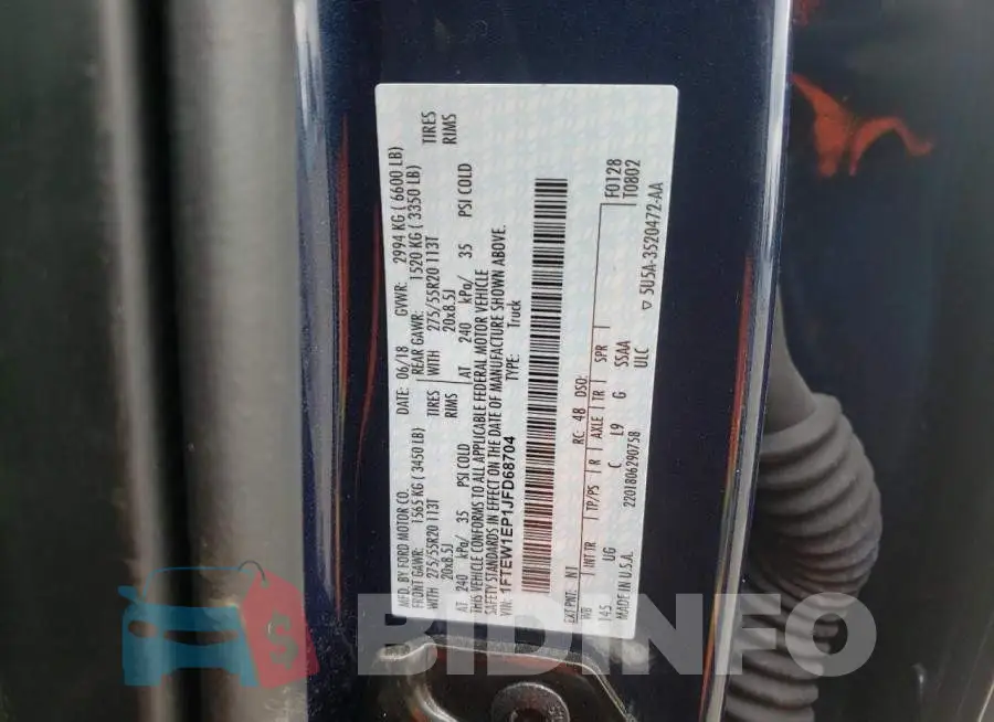 1FTEW1EP1JFD68704 Photo# 12