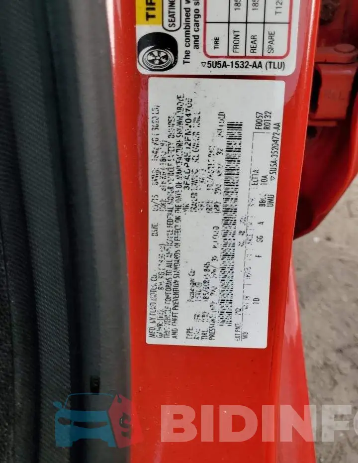 3FADP4EJ2FM204705 Photo# 12