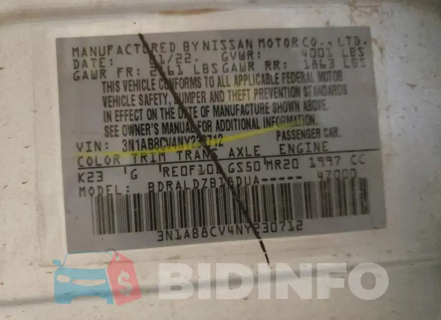 3N1AB8CV4NY230712 Photo# 12