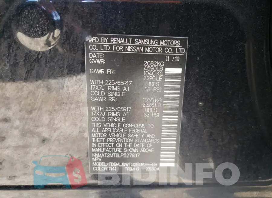 KNMAT2MT8LP527937 Photo# 12
