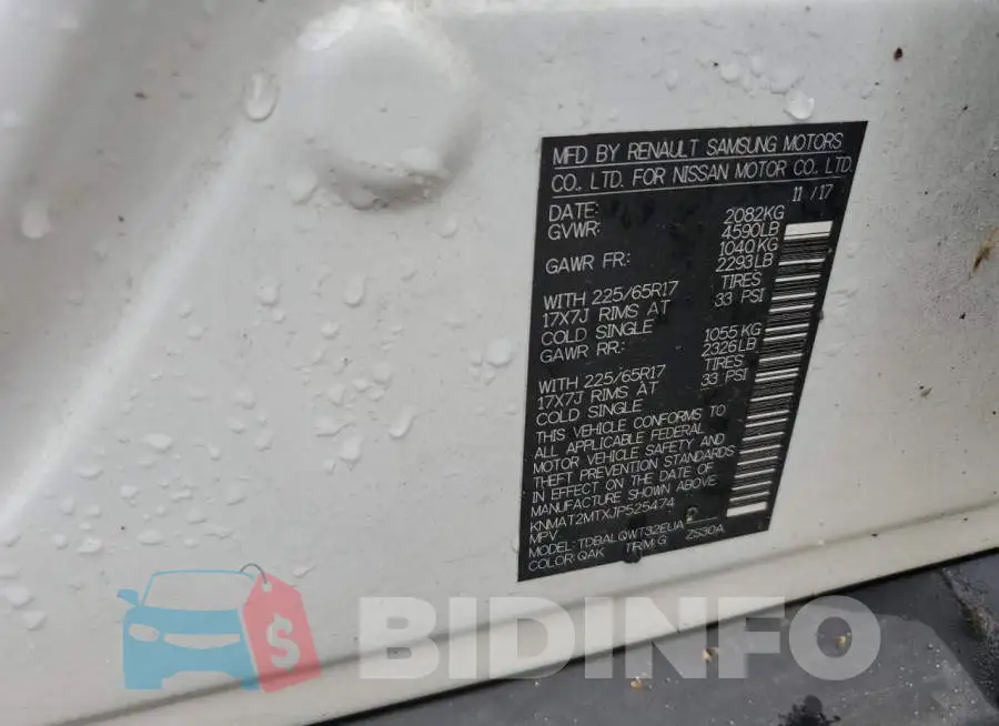 KNMAT2MTXJP525474 Photo# 13