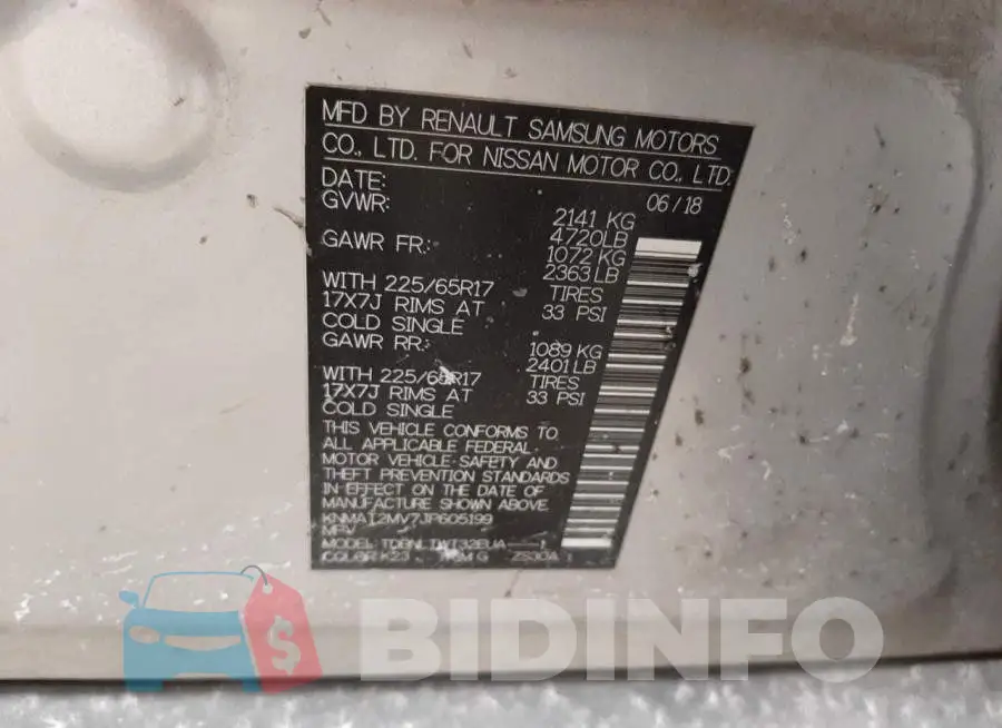 KNMAT2MV7JP605199 Photo# 14