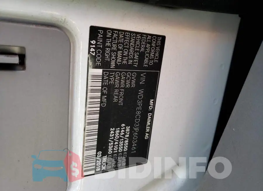 WD3PE8CD3JP603461 Photo# 13