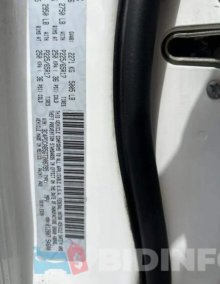 3C4PDCAB5GT208795 Photo# 10