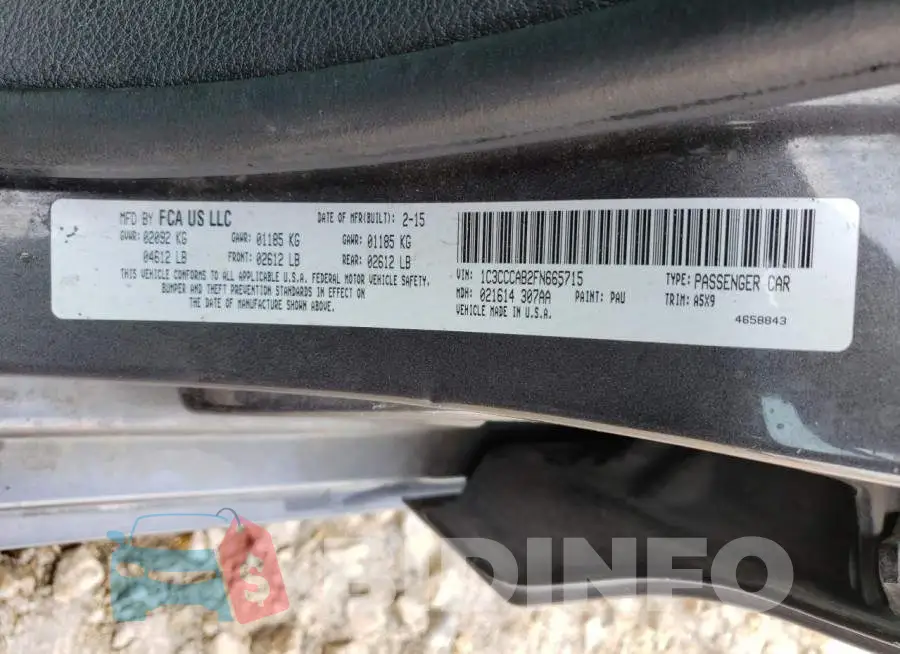 1C3CCCAB2FN665715 Photo# 12
