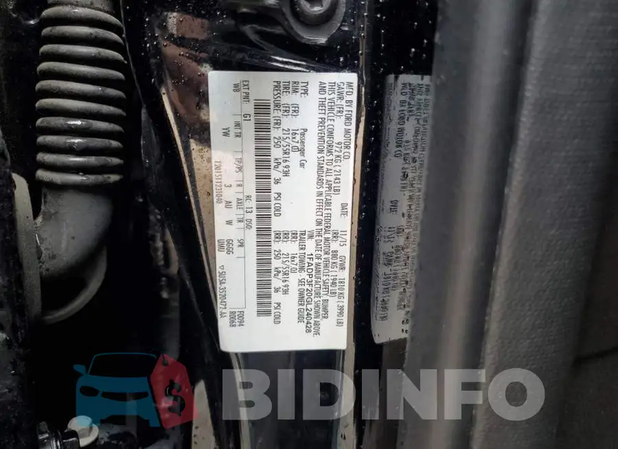 1FADP3F20GL240428 Photo# 12
