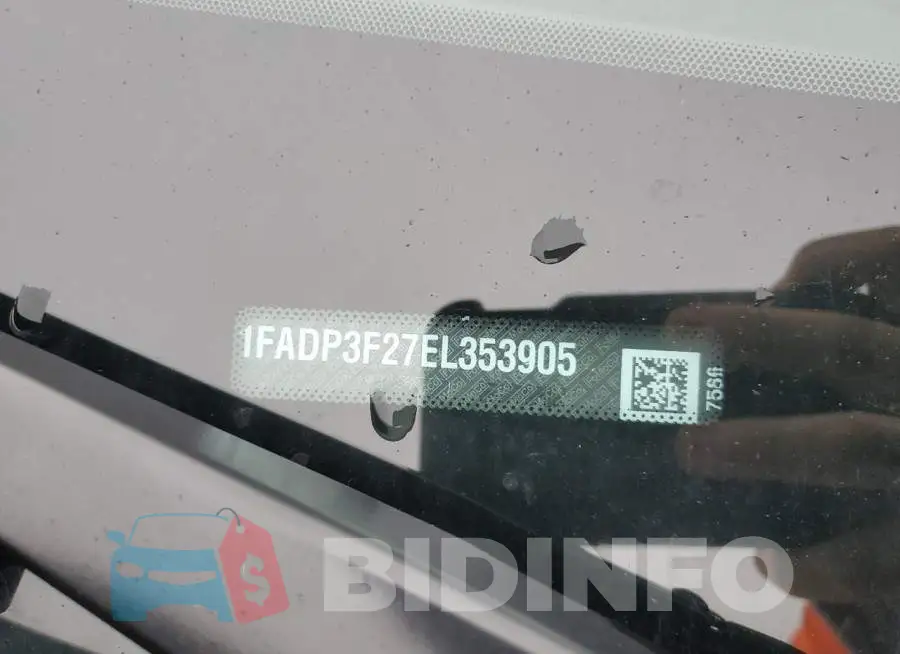 1FADP3F27EL353905 Photo# 12