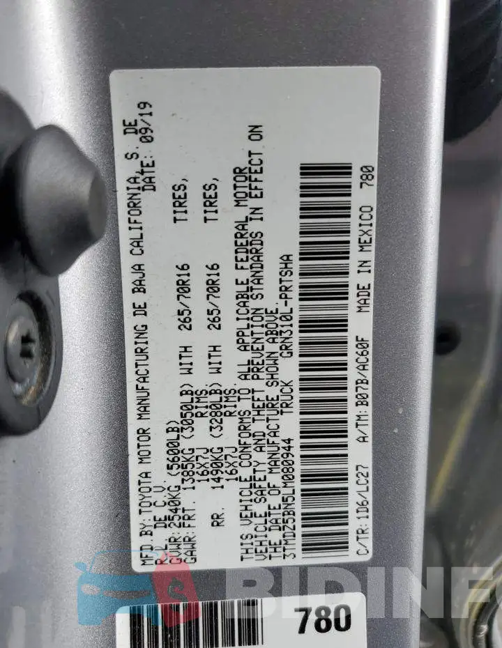 3TMDZ5BN5LM080944 Photo# 13