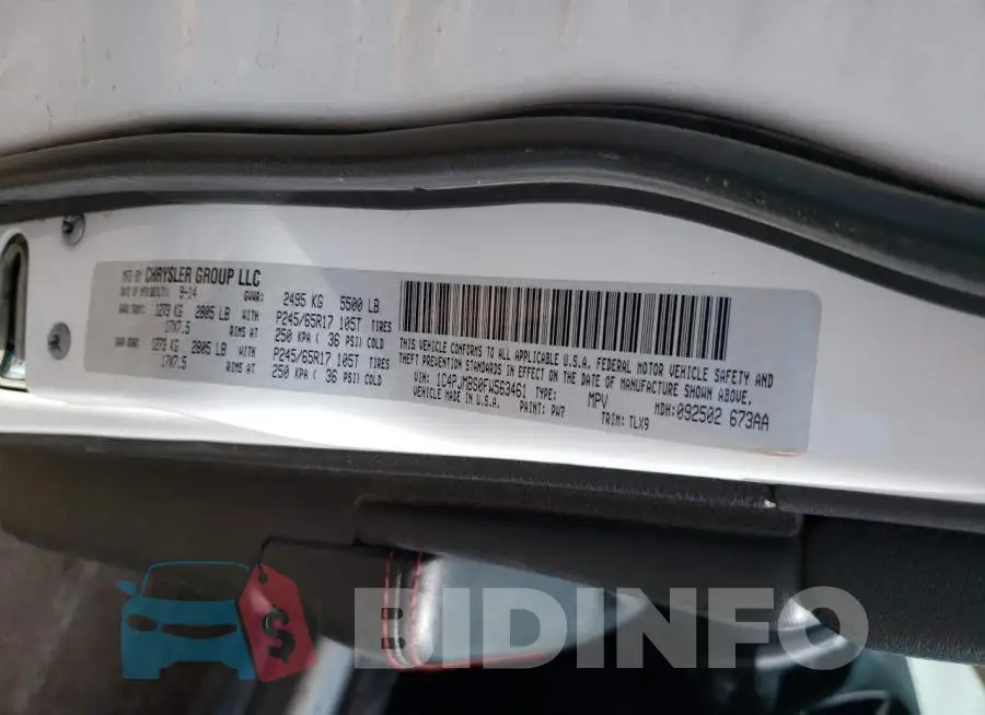 1C4PJMBS0FW563461 Photo# 12