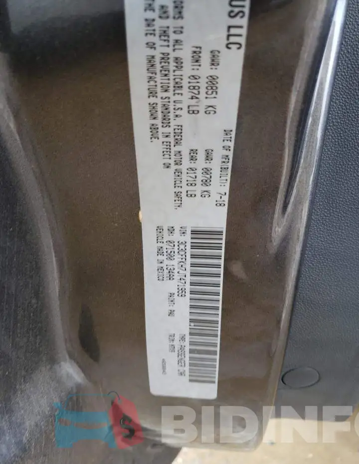 3C3CFFKH7JT471959 Photo# 13