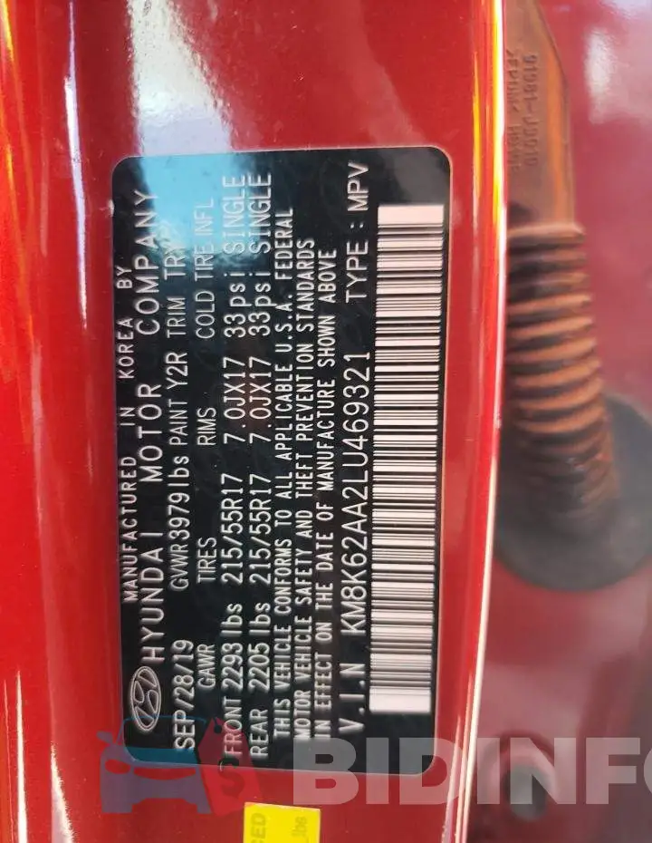 KM8K62AA2LU469321 Photo# 14