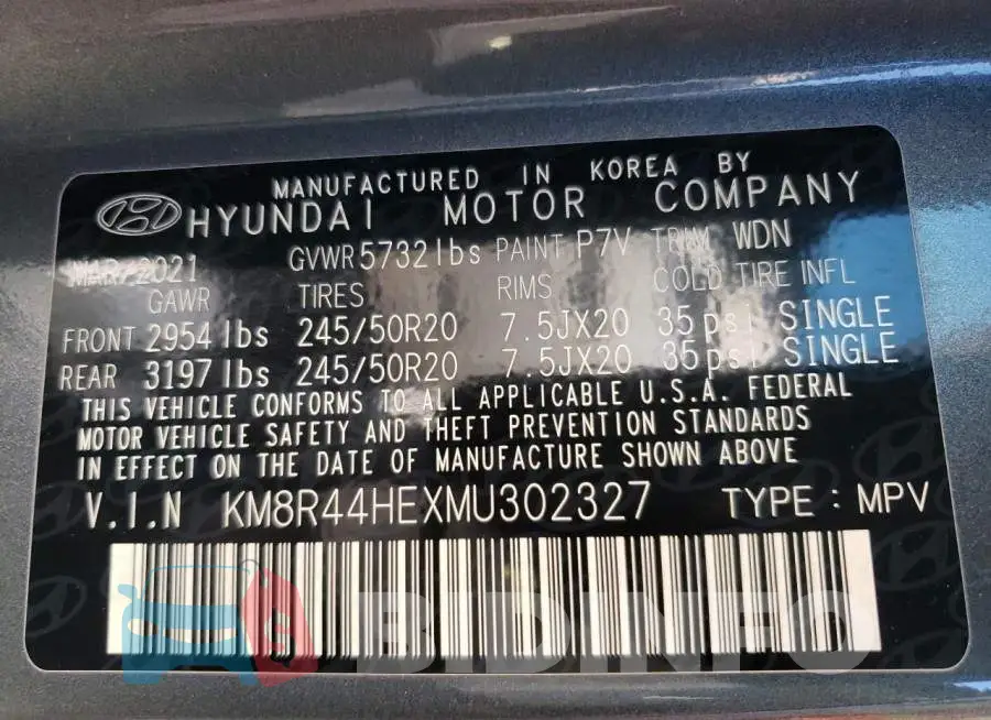 KM8R44HEXMU302327 Photo# 13