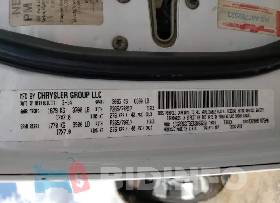 1C6RR6GT3ES306659 Photo# 12