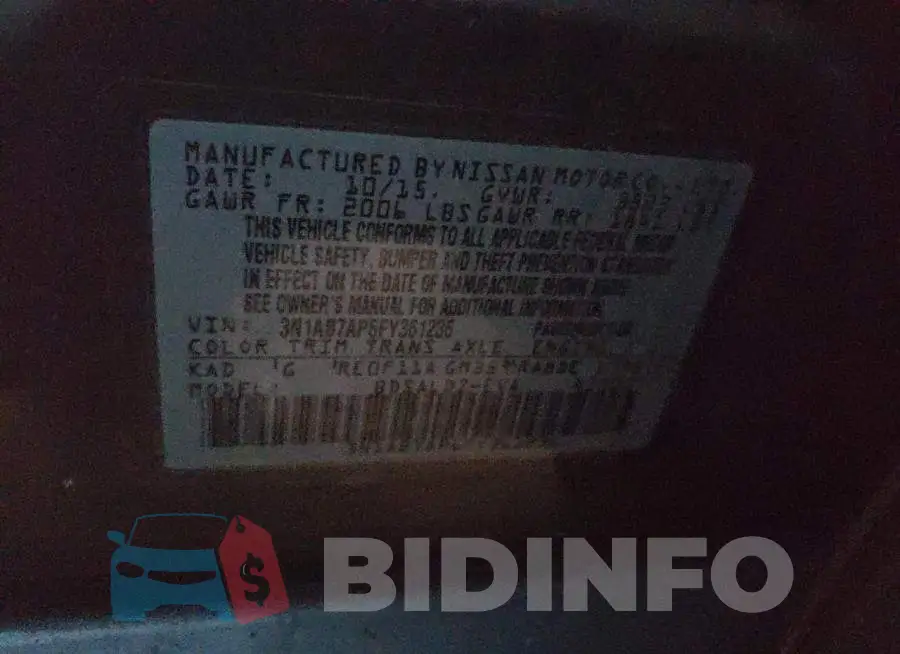 3N1AB7AP6FY361236 Photo# 13