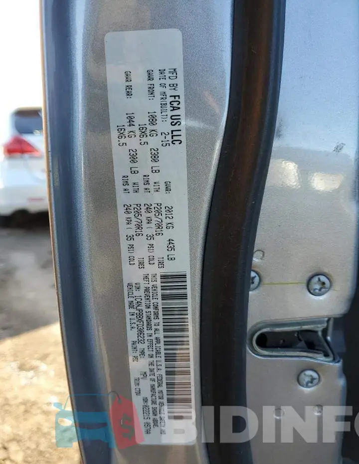 1C4NJPBBXFD306232 Photo# 13