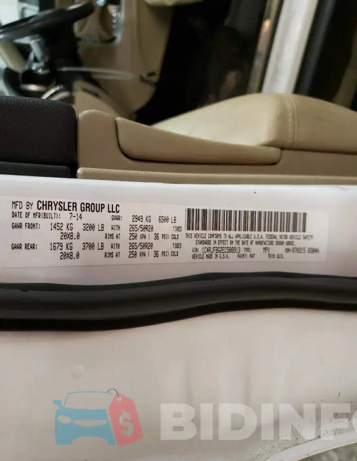 1C4RJFBG2EC588913 Photo# 12