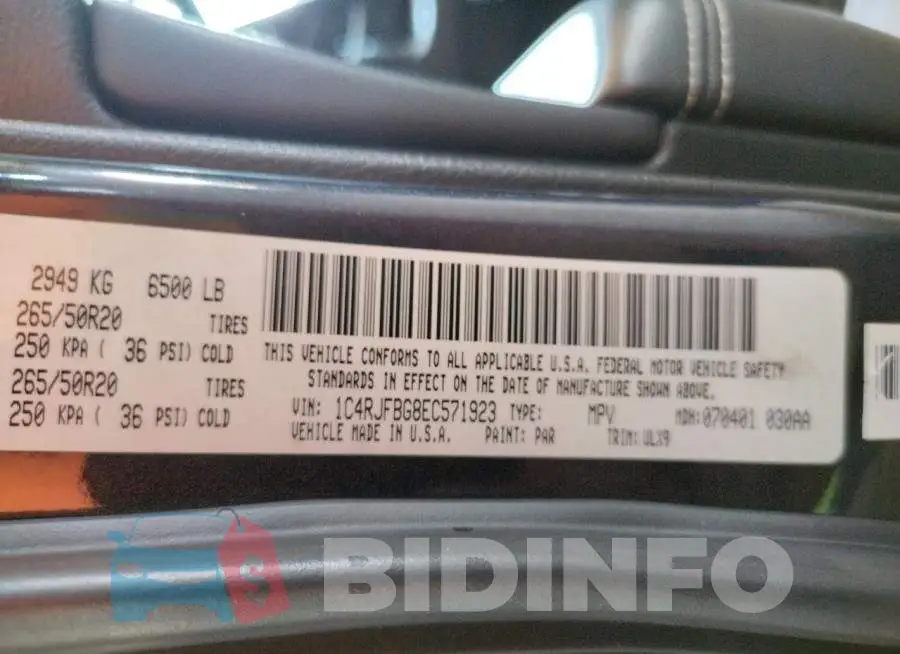 1C4RJFBG8EC571923 Photo# 12