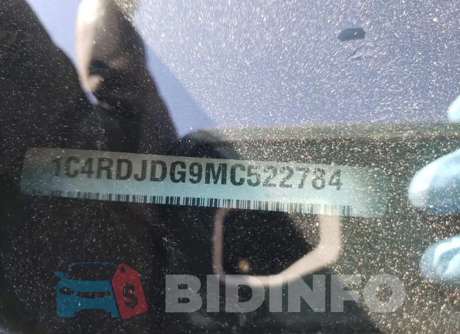 1C4RDJDG9MC522784 Photo# 13