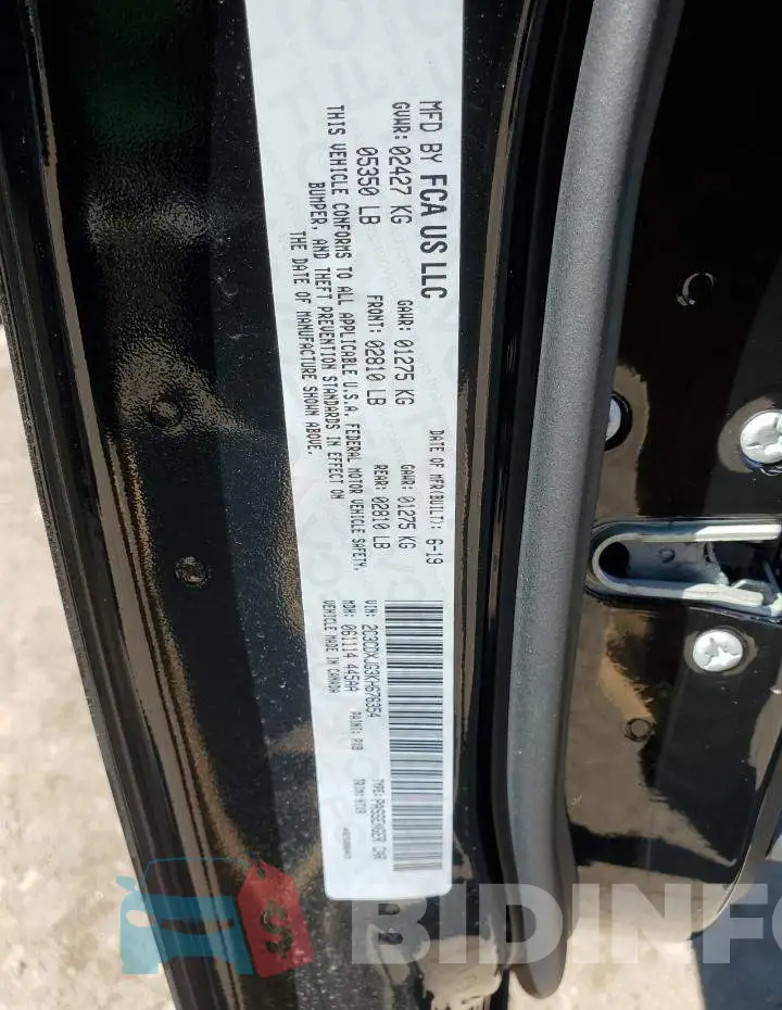 2C3CDXJG3KH676354 Photo# 12