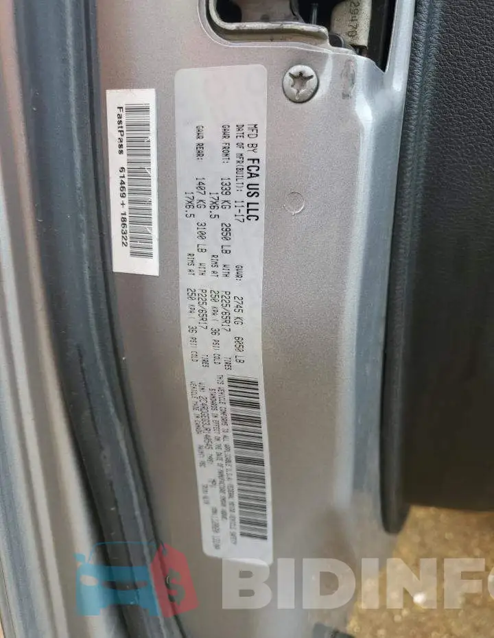 2C4RDGEG3JR140545 Photo# 14